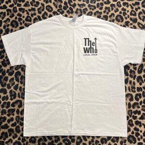 The Who Tour Backstage Crew T-Shirt